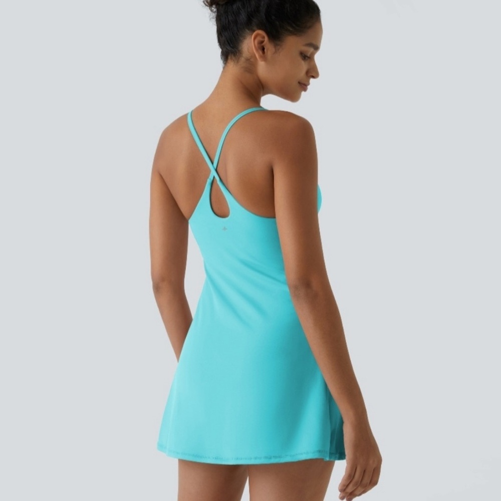 Halara Softly Zero Plush Backless Active Dress Ea… - image 2